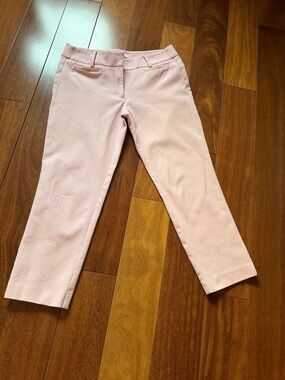Light Pink Cropped Dress Pants